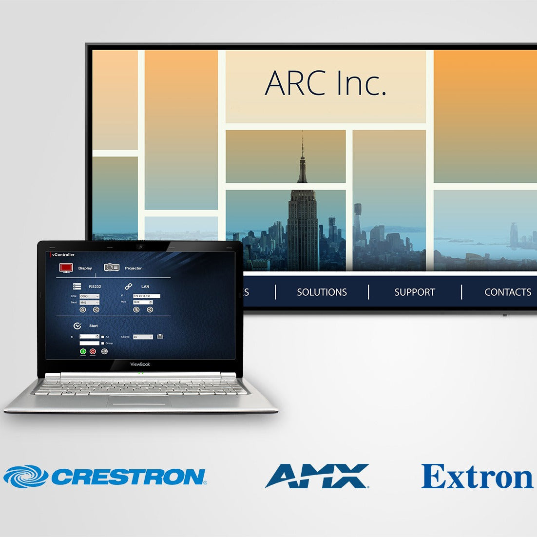 ViewSonic CDE5520 شاشة عرض تقديمية 4K UHD فئة 55