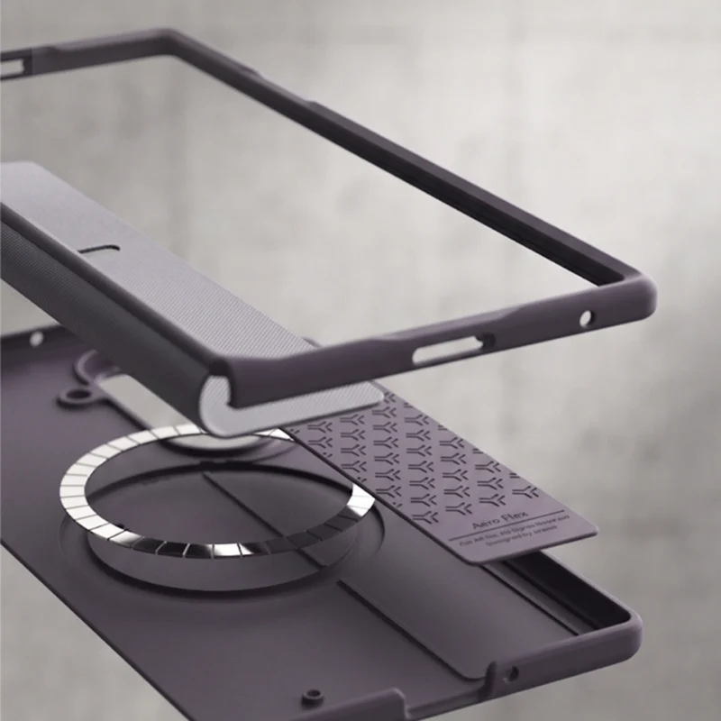Araree Aero Flex Magsafe Cover For Z Fold 8 Ultra - Black