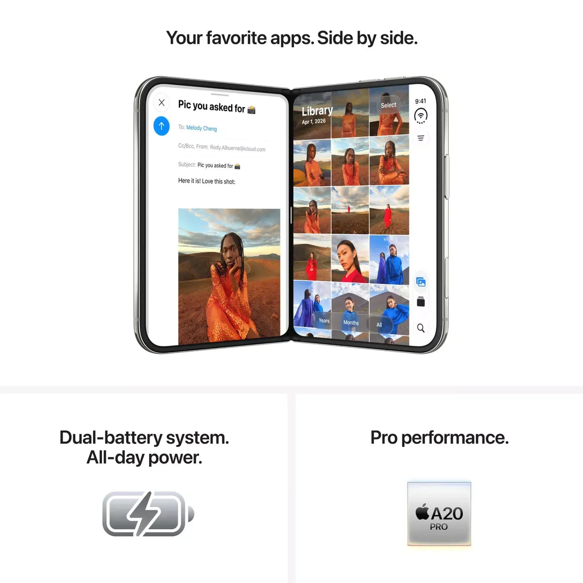 Apple iPhone Duo 1TB - Star White (Japanese Variant)