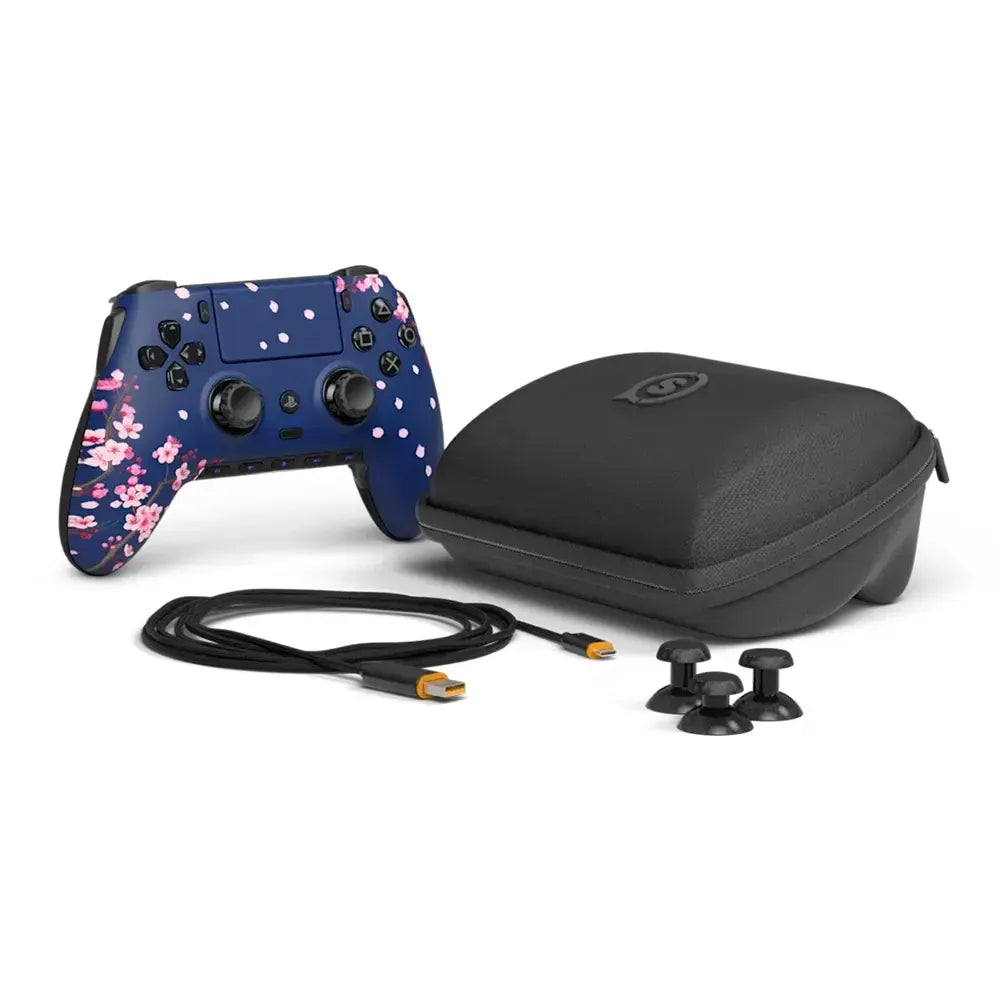 Scuf Omega Wireless Controller for Ps5 - Dark Cherry Blossom 