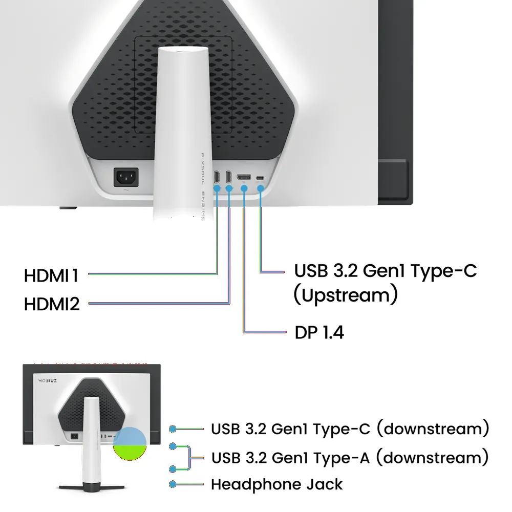 Benq Mobiuz EX271QZ Gaming Monitor - 27