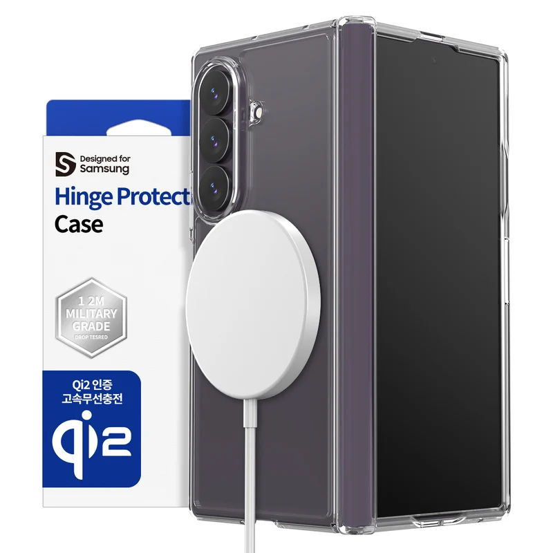 غطاء Araree Duple 360 Magsafe لهاتف Z Fold 8 Ultra - Clear Violet 