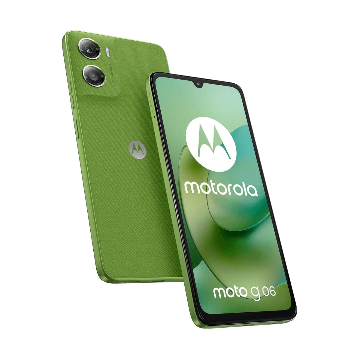 Motorola G06 Power Phone 4GB | 128GB - Pantone Tendril (Green)