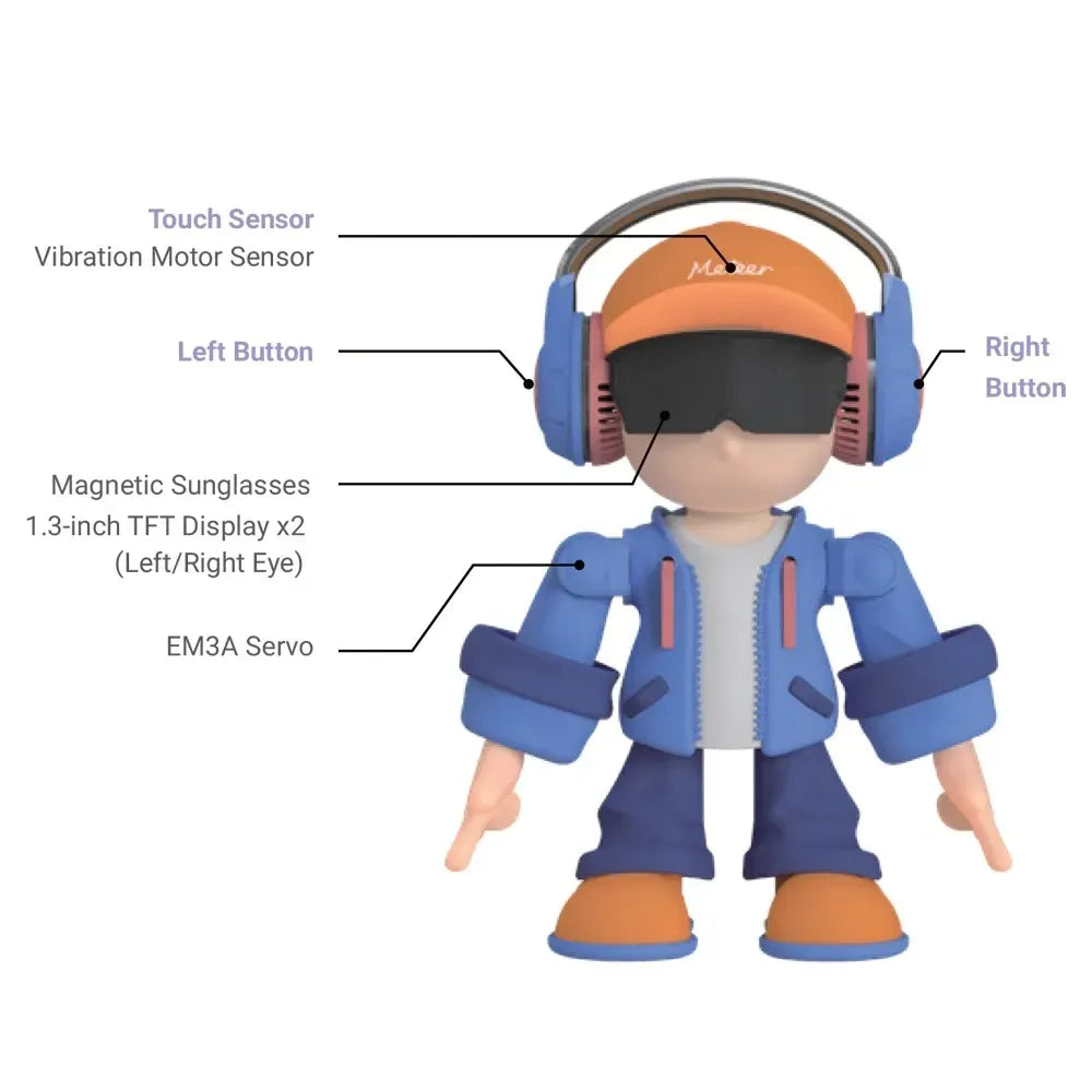 Meteer Robot: Bring Joy Home With Dance, Music And Ai
