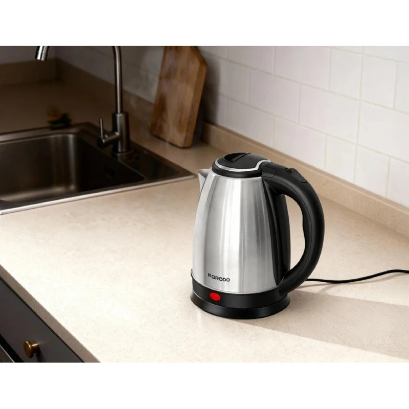 Porodo PYRO Electric Stainless Steel Kettle