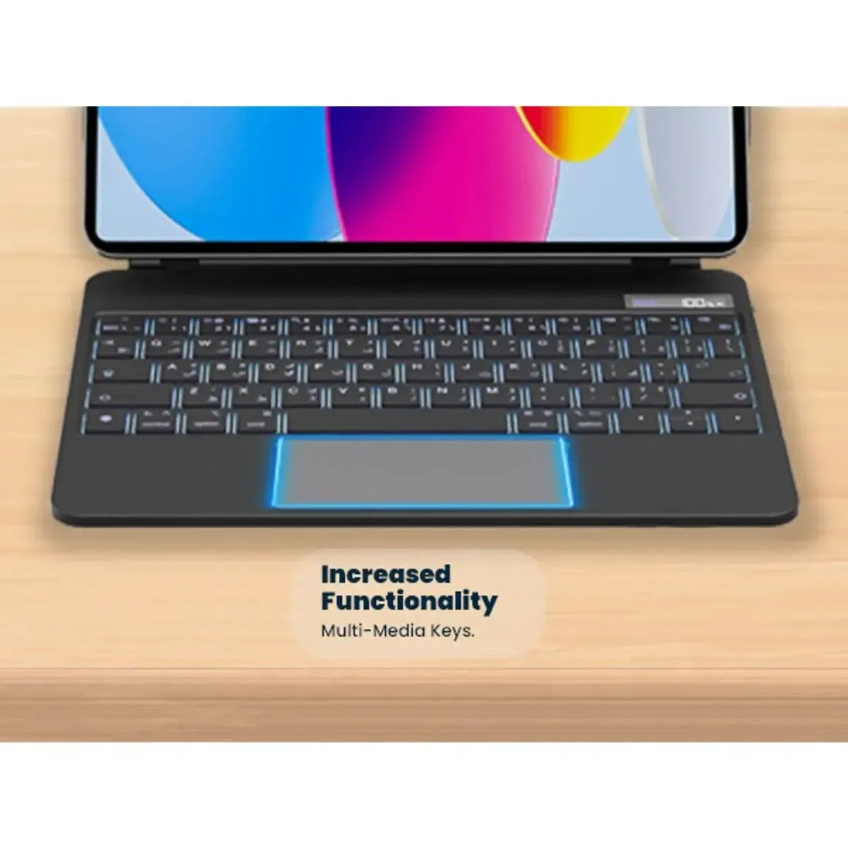 Powerology Dynaboard Wireless Keyboard Case for iPad Pro 11