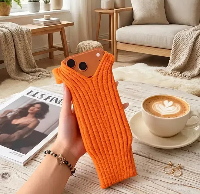 Levelo HOLDR Cross Pocket Phone Holder - Orange
