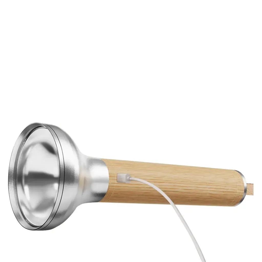 مصباح LED خشبي Porodo Lifestyle Birch 300 - خشبي 