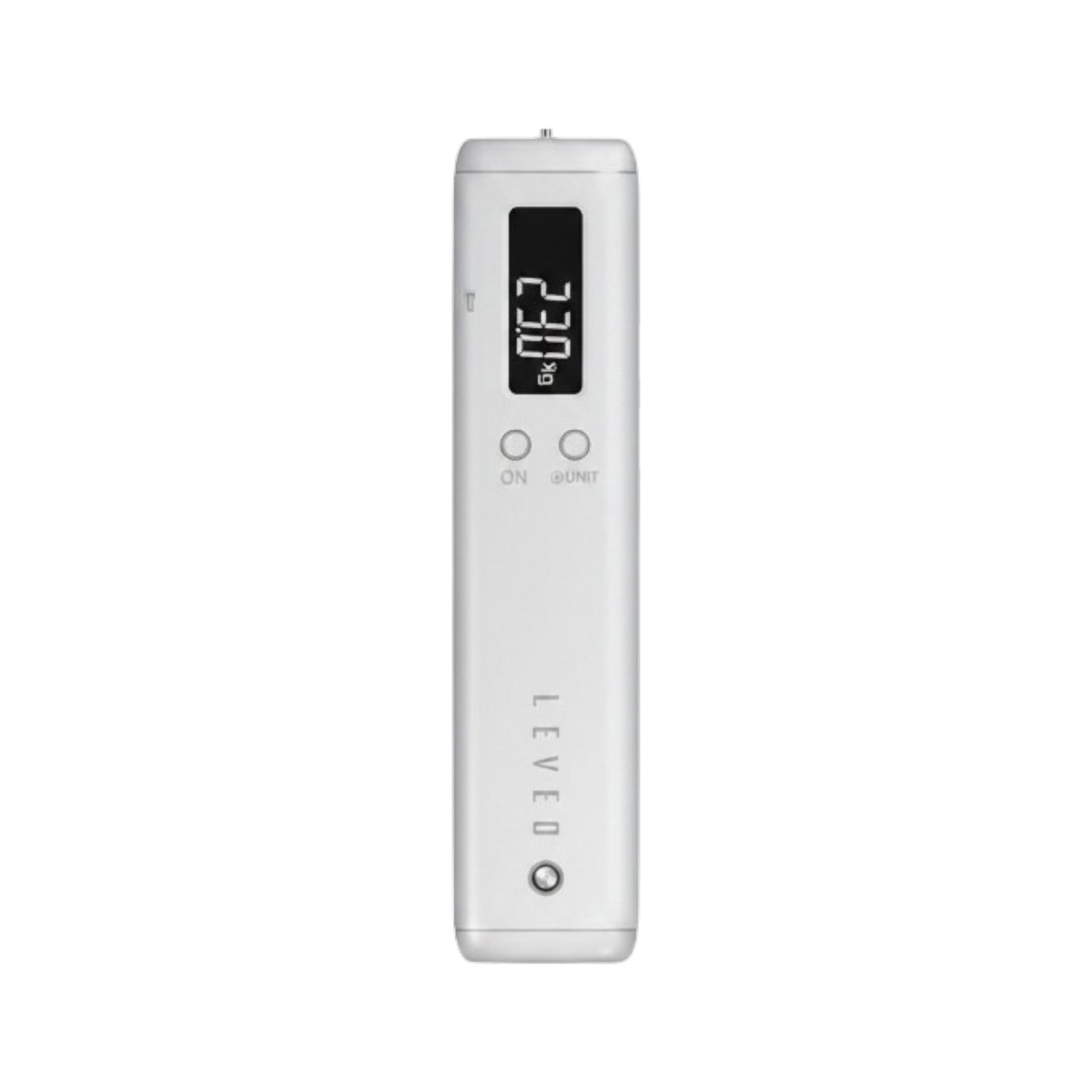 Levelo Arix Luggage Scale with Flashlight & Smart Redlight Alert - White