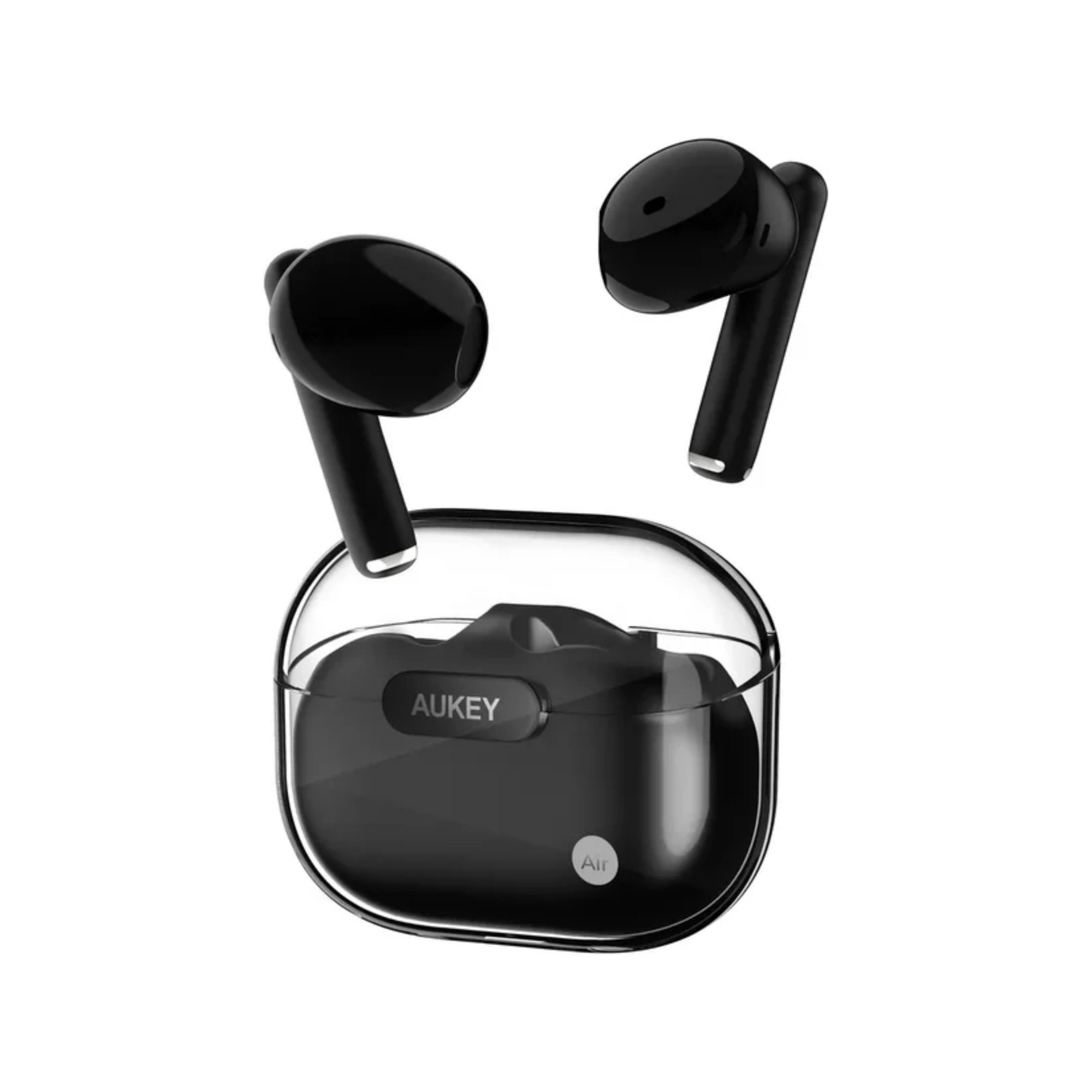سماعات أذن لاسلكية حقيقية Aukey - أسود