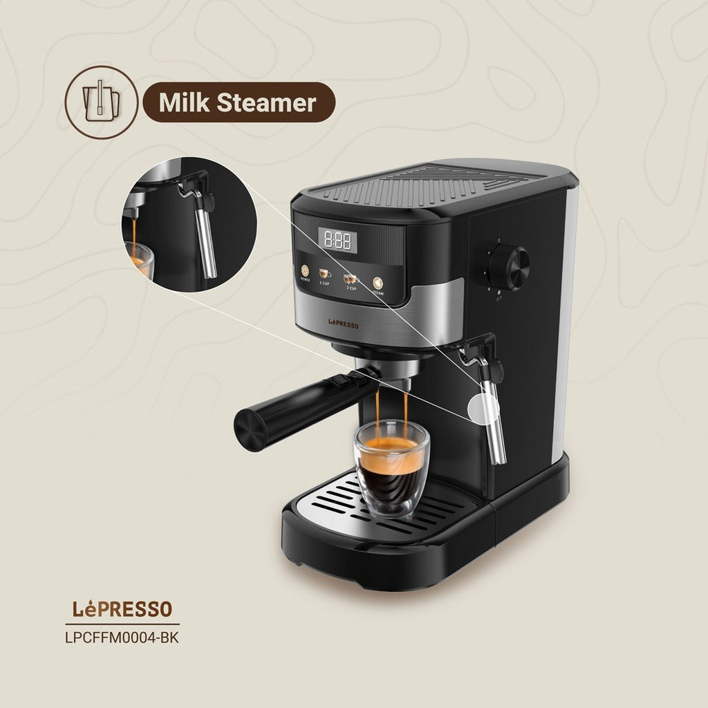 Lepresso Suprema Espresso Machine Black