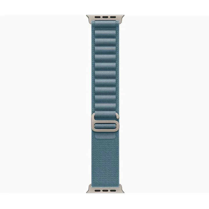 Apple Watch Ultra 3 GPS + Cellular 49mm Natural Titanium Case with Light Blue Alpine Loop - Medium