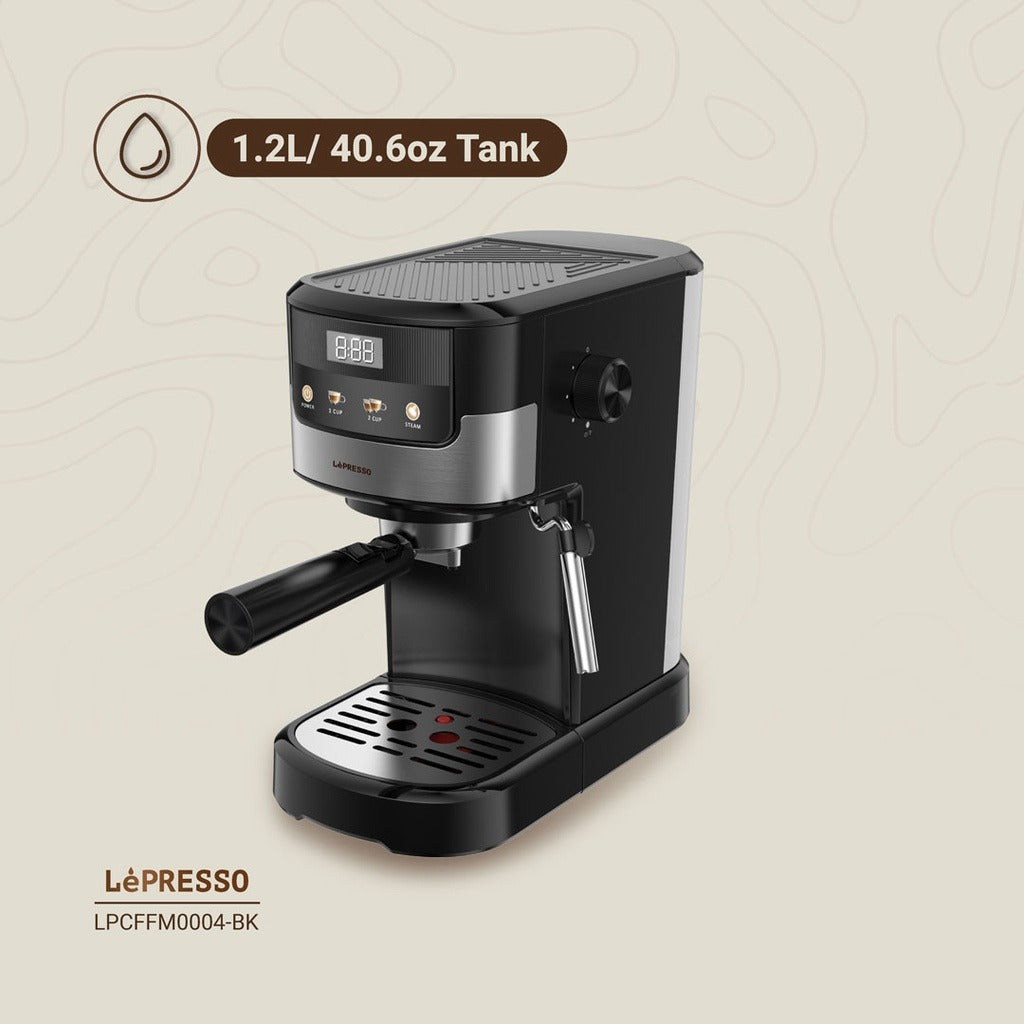 Lepresso Suprema Espresso Machine Black