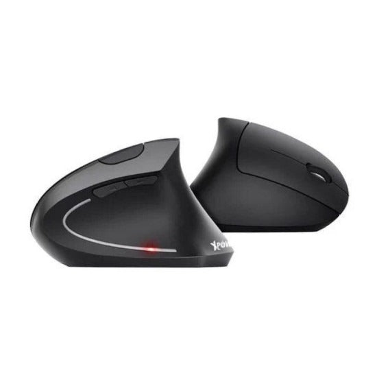 XPower WM4 Ergonomic Wireless Vertical Mouse 1800 DPI- Black