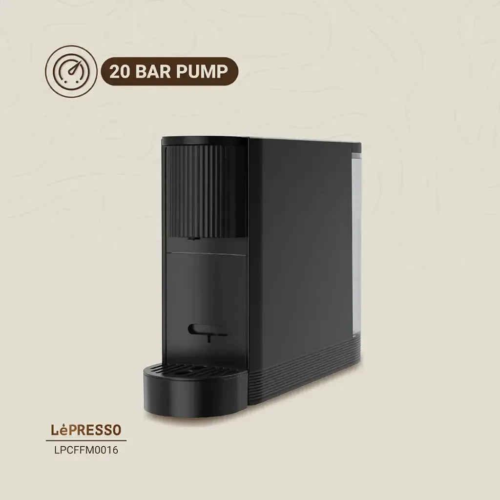 Lepresso Automatic Capsule Coffee Maker Black