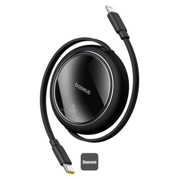 Product  Product   Product   Product   Product   Product   Product   Product   Product Baseus 20W Free2Pull Both-Way Retractable Type-C to Lightning Fast Charging Data Cable 1M - Black