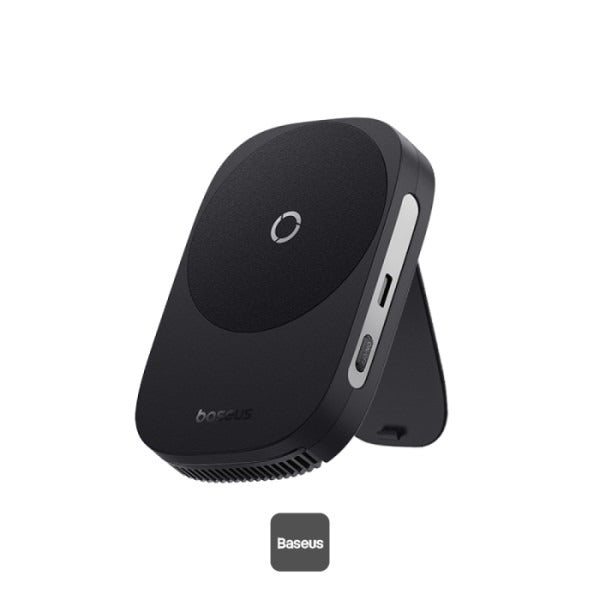 Baseus MagPro II Series Ultra-Thin Magnetic Phone Cooler (with Wireless Charger) - Cosmic Black