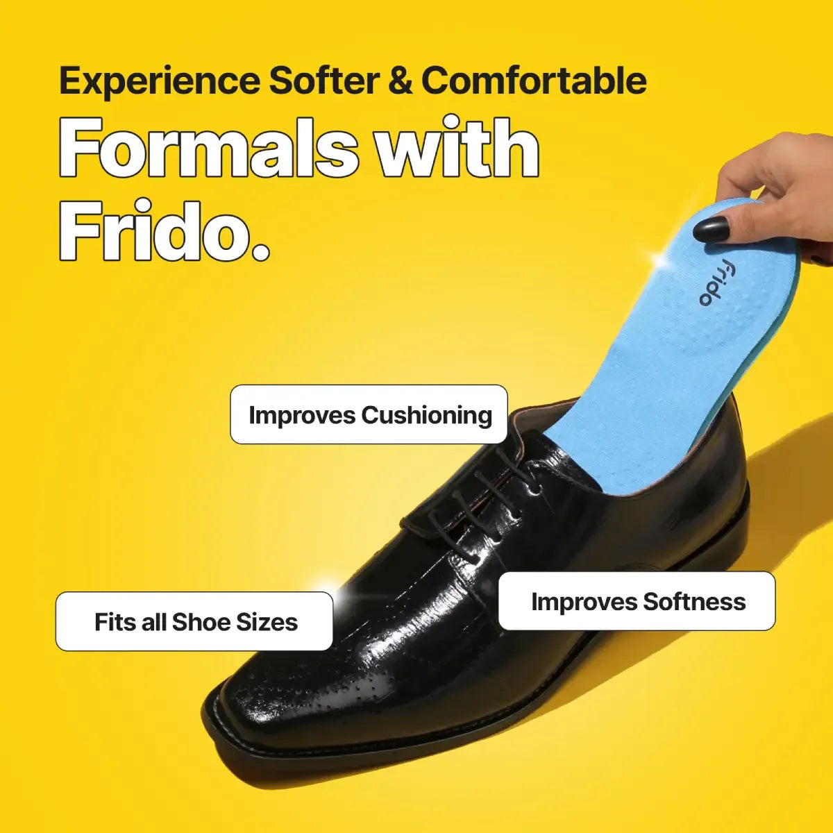 Frido Gel Cloud Insoles (Size 9 to 13 UK)