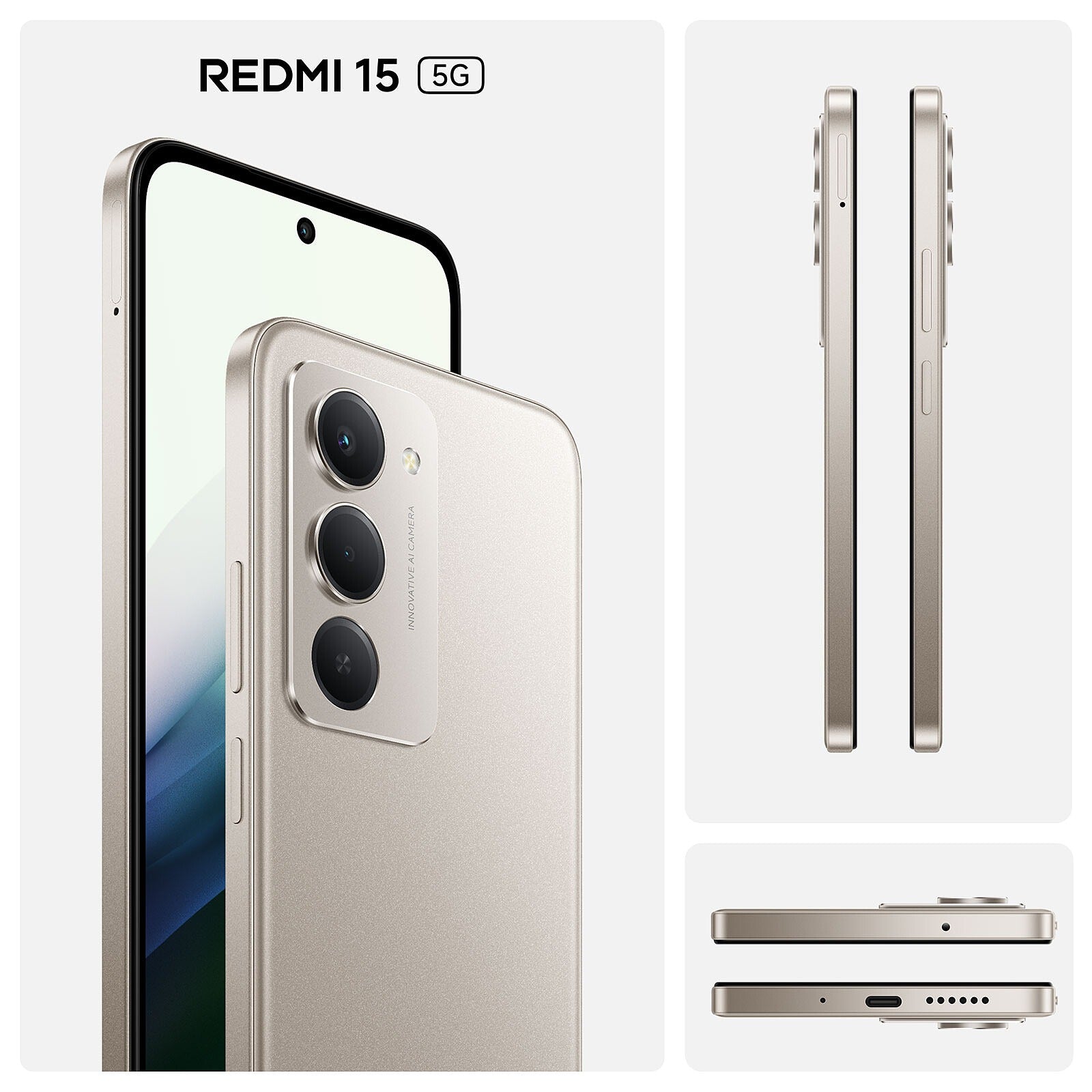 Xiaomi Redmi 15 5G 6.9-inch 8GB/256GB-Titan Gray – Future Store