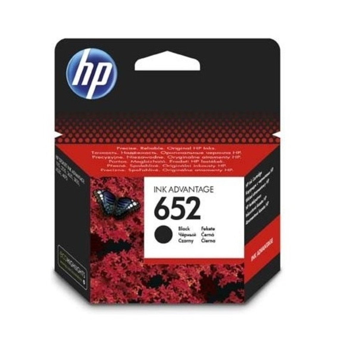 HP 652 Black Original Ink