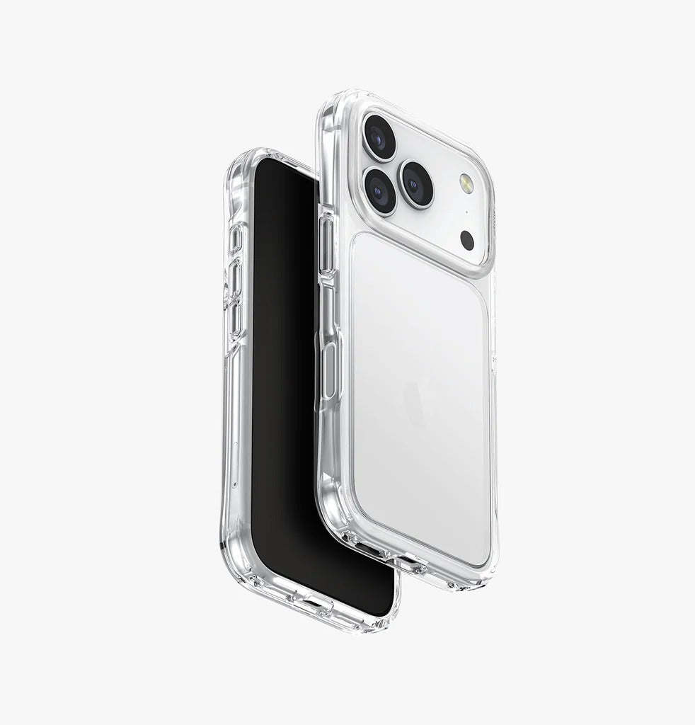 UNIQ Hybrid iPhone 17 Pro Lifepro Xtreme Case- (Crystal Clear)