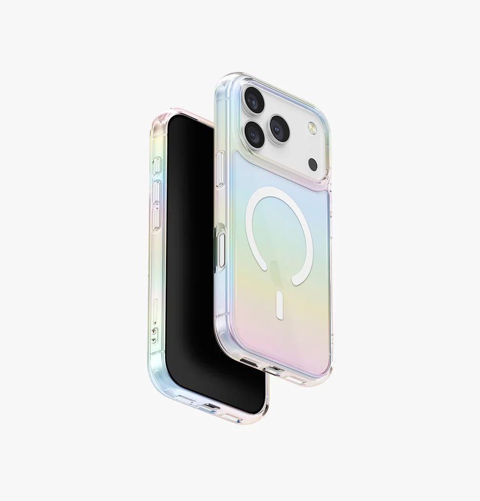 UNIQ Hybrid iPhone 17 Pro Magclick Charging Case - (Holo Quartz)