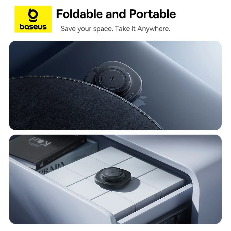 Baseus EnerFill FF11 Qi2 Foldable Wireless Charger 15W - Cosmic Black