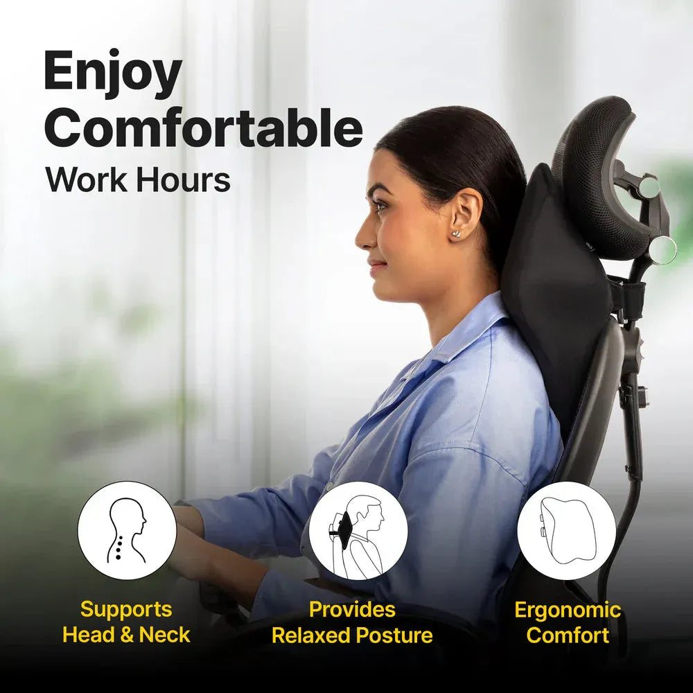 Frido Car Neck Pillow (Black)