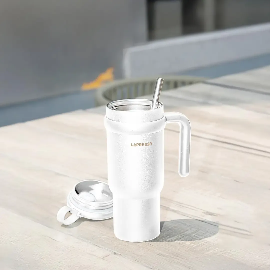 Lepresso Insulated Mug White
