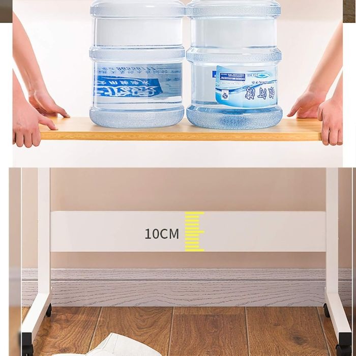 Stylish Adjustable Laptop Table with Wheels