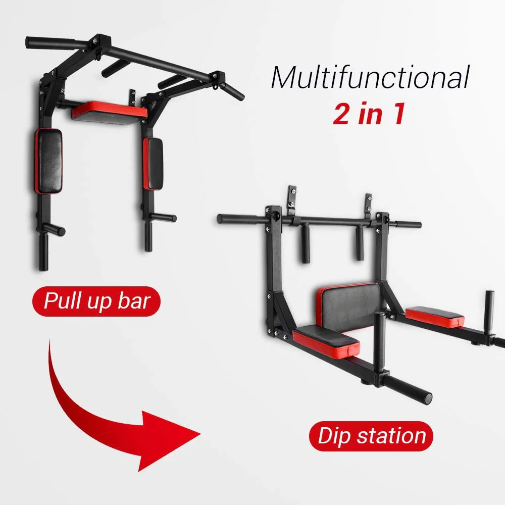 Hi-Tex Wall Mounted Pull Up Bar
