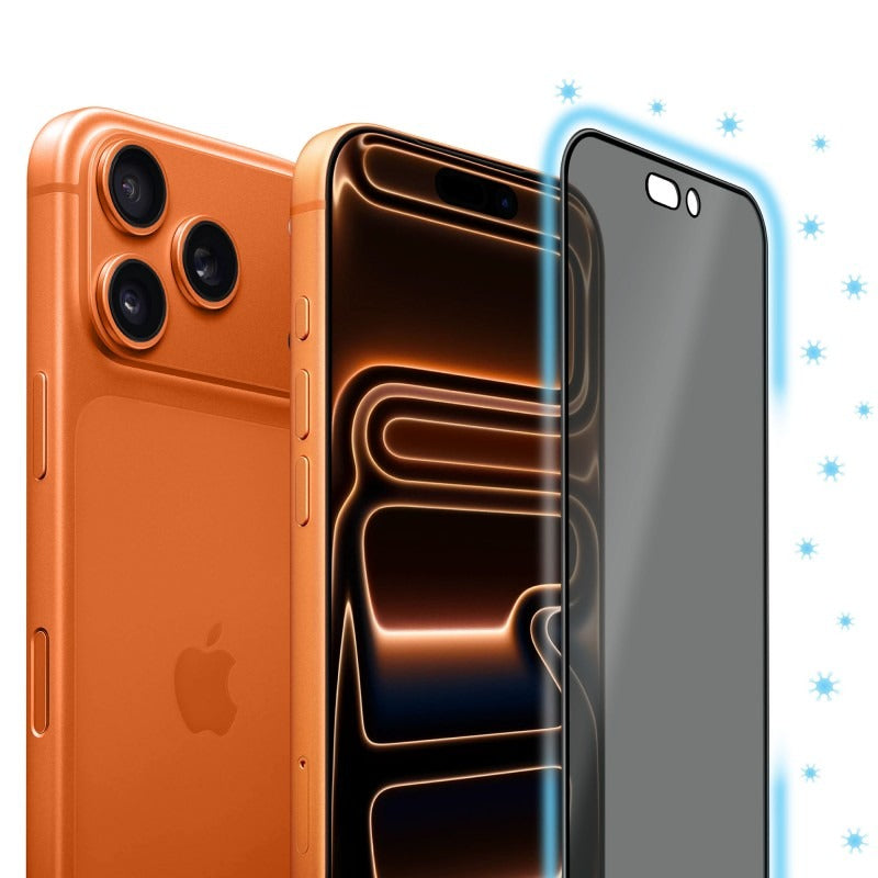 Torrii Bodyglass For IPhone 17 Pro (6.3”) Anti-Bacterial – Privacy