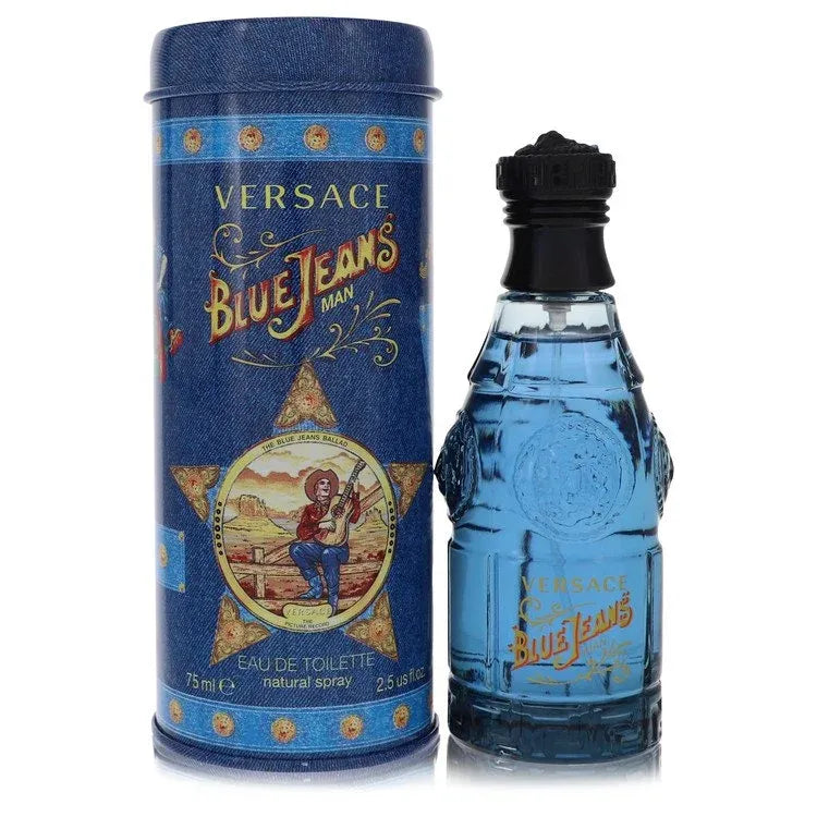 Versace Blue Jeans Cologne Eau De Toilette Spray 75ml