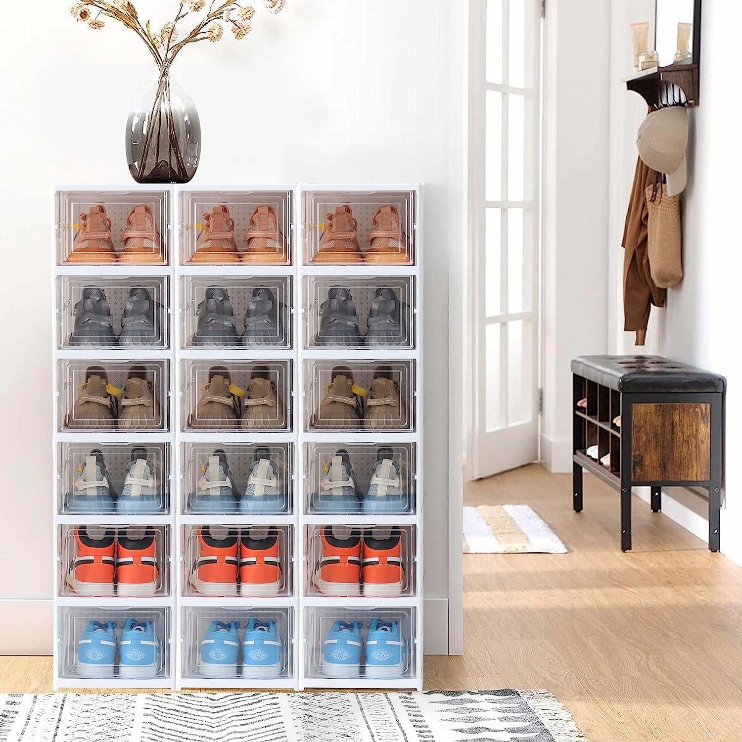 6 Shelf Shoe Storage Box