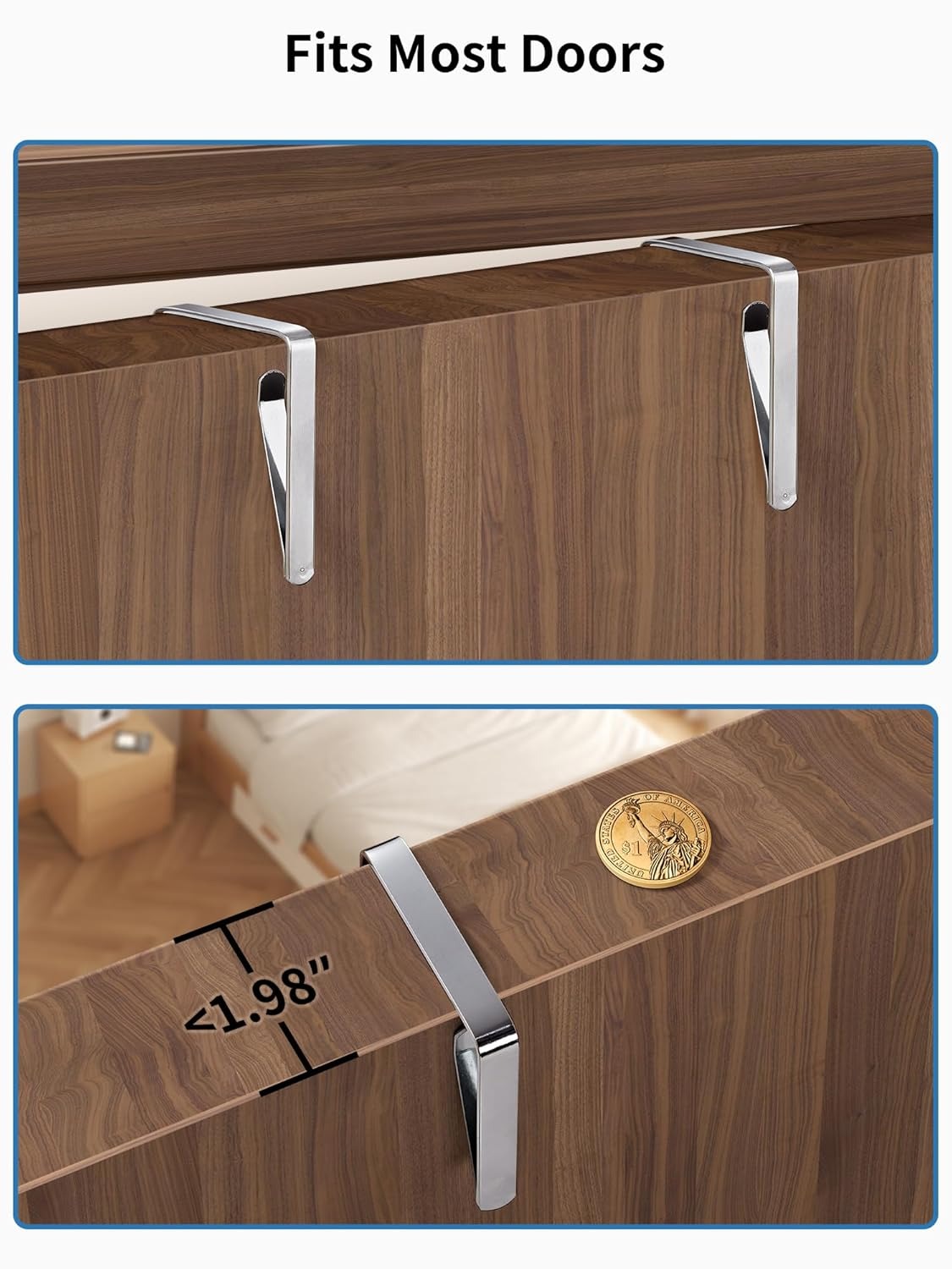 5 shelf Hanging Door Organizer