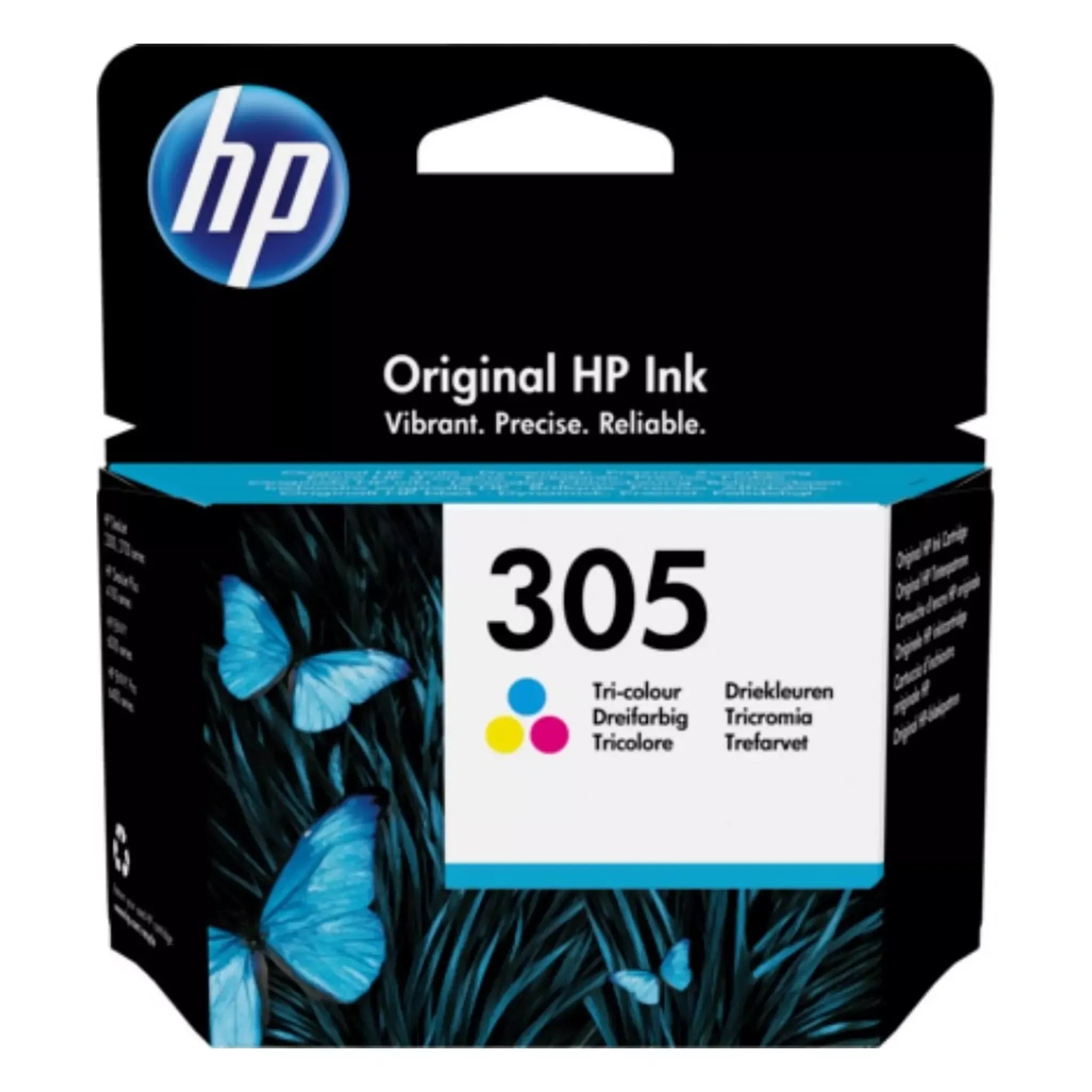 HP 305 Tri-color Original Ink 