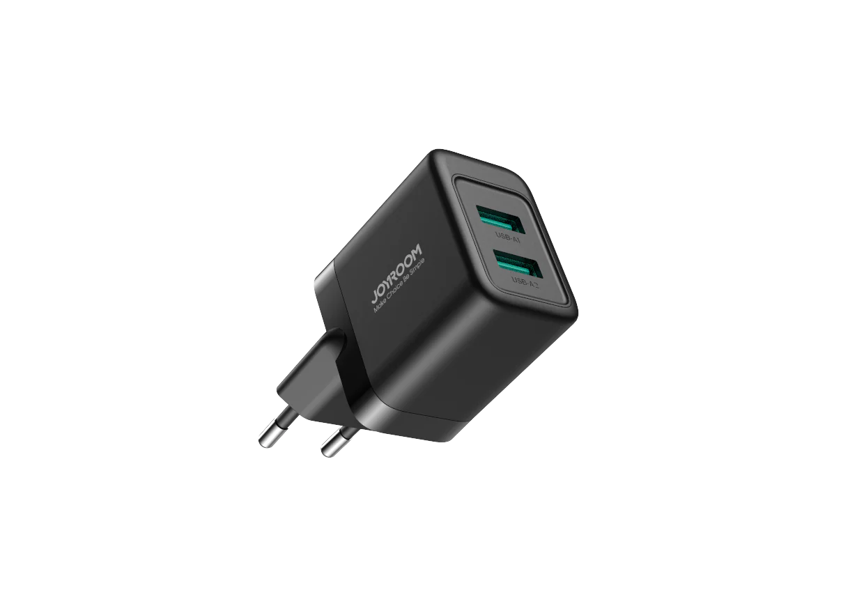 Joyroom-TCN01 2.4A2USBCharger-Black