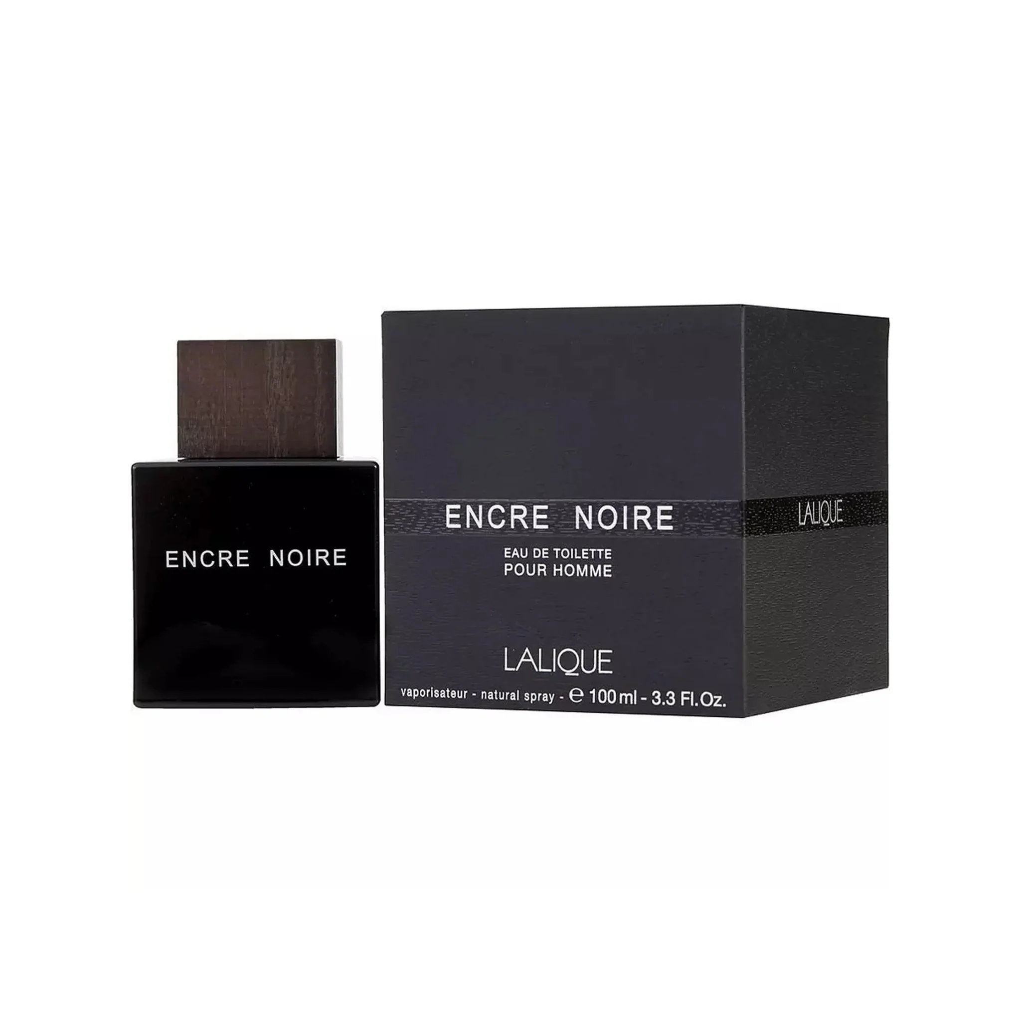 Lalique Encre Noire, Eau De Toilette For Men - 100 ml