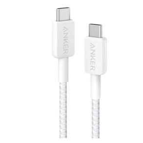 Anker 322 Usb-C Cable 6Ft 60W White