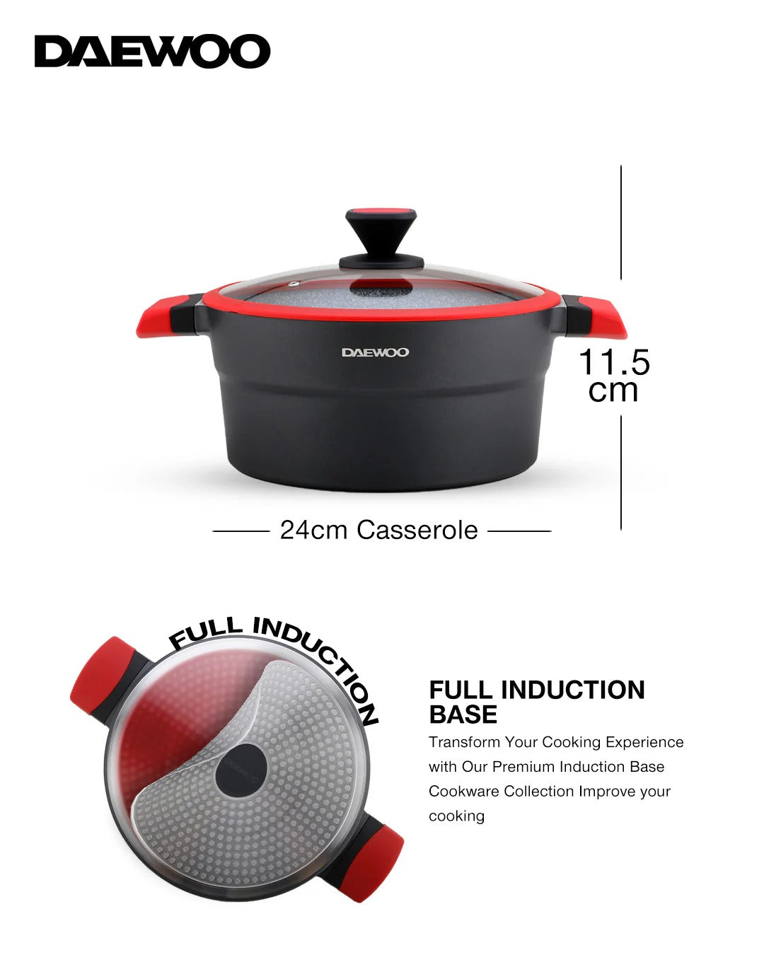 Daewoo 24cm Pot X Series - DCC 2400