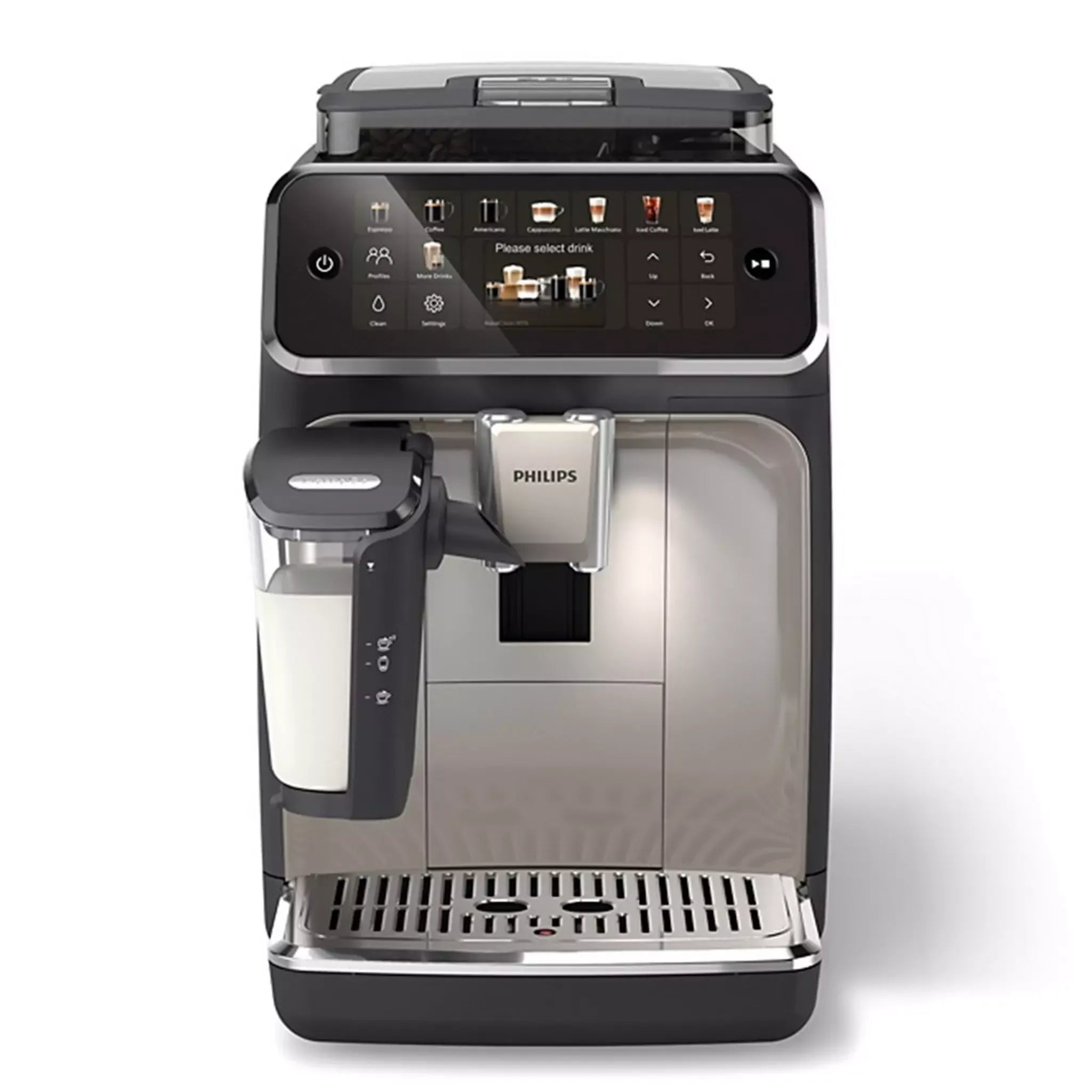 Philips Series 5500 Fully Automatic Espresso Machine, 1.8L, 1500W, EP5547/90 – Grey