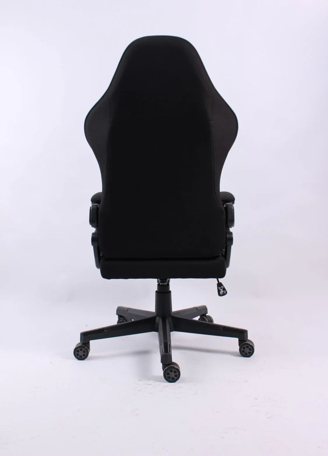 Black Bull Gaming Chair  With Headrest Up & Down Slide Adjustable and Moveable Armrest