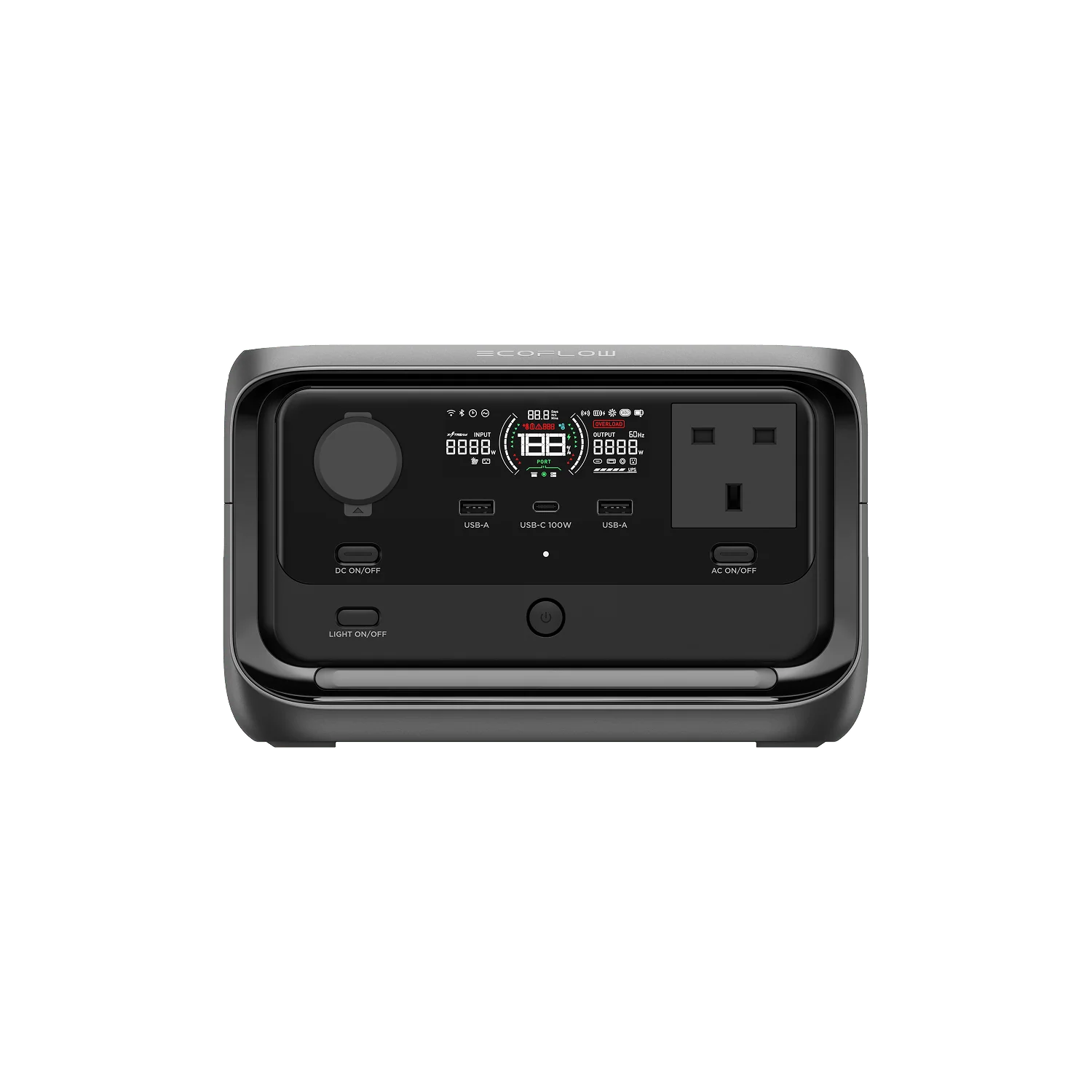 Ecoflow River 3 Plus-286WH محطة توليد الكهرباء مع إخراج 600W و 1200W X-Boost