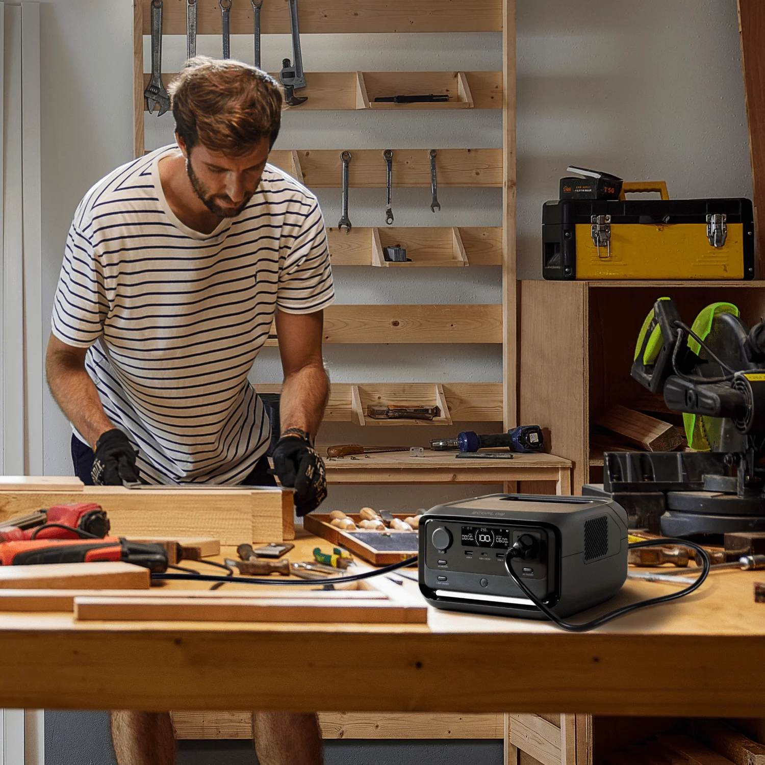 Ecoflow River 3 Plus-286WH محطة توليد الكهرباء مع إخراج 600W و 1200W X-Boost