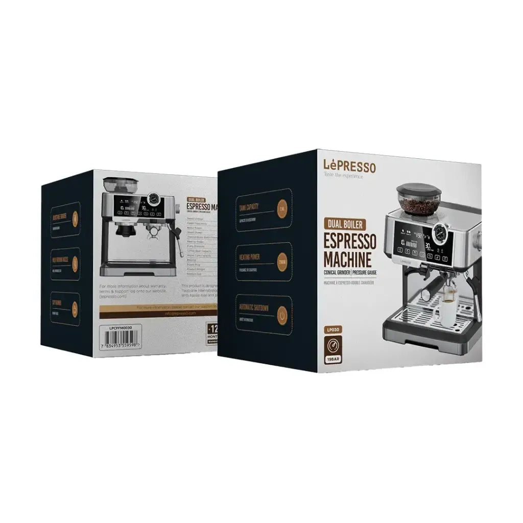 LePresso Dual Boiler Espresso Machine - LPCFFM0030