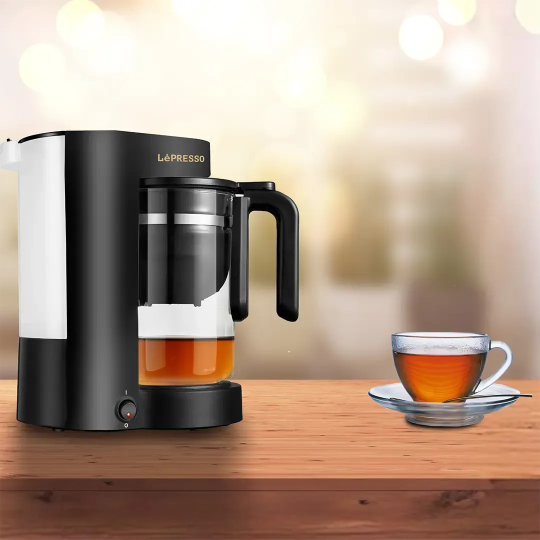 Lepresso Duo Brew Coffee and Tea Maker  Black