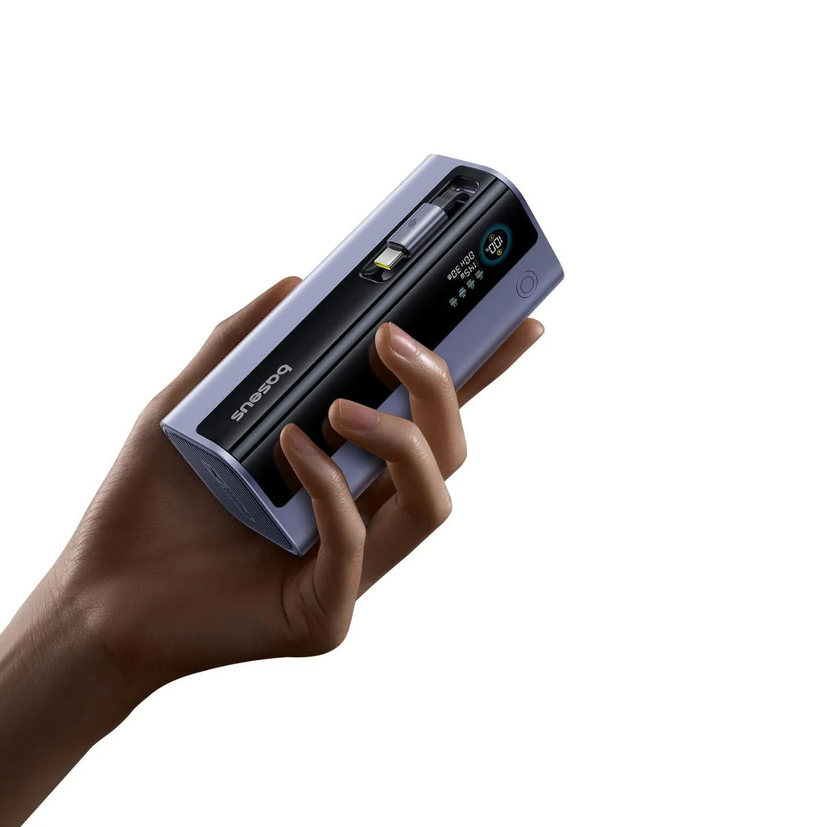 Baseus EnerGeek GR11 Power Bank with Retractable Cable 20000mAh 145W - Space Grey