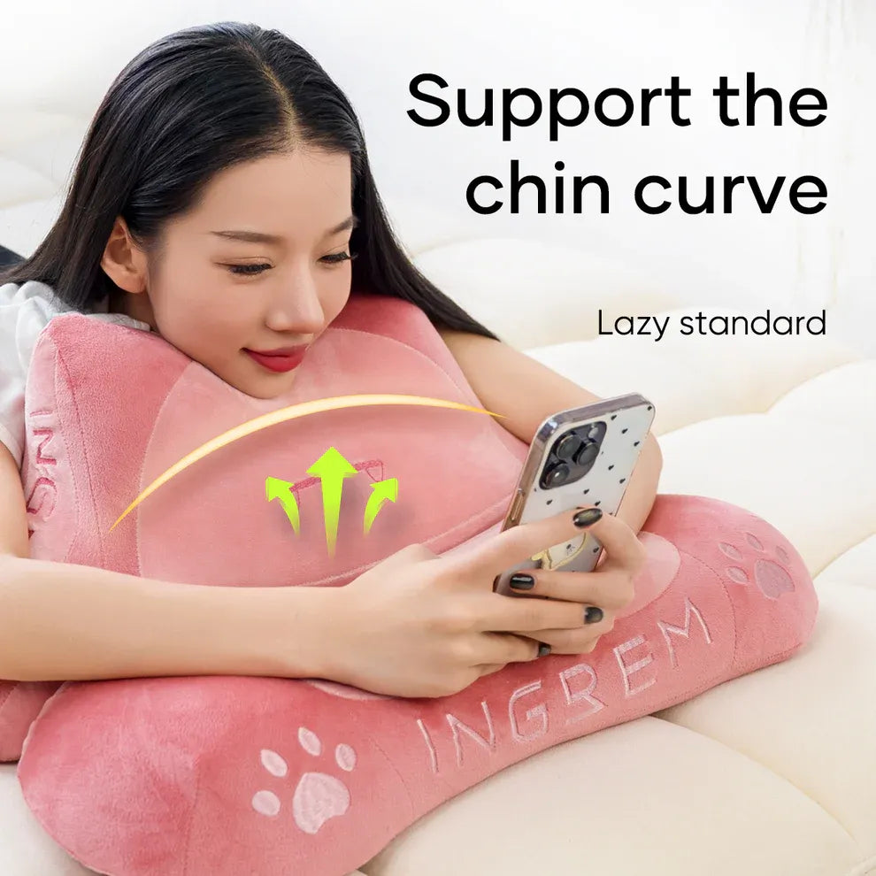 Ingrem Fat Cat Pillow - Grey