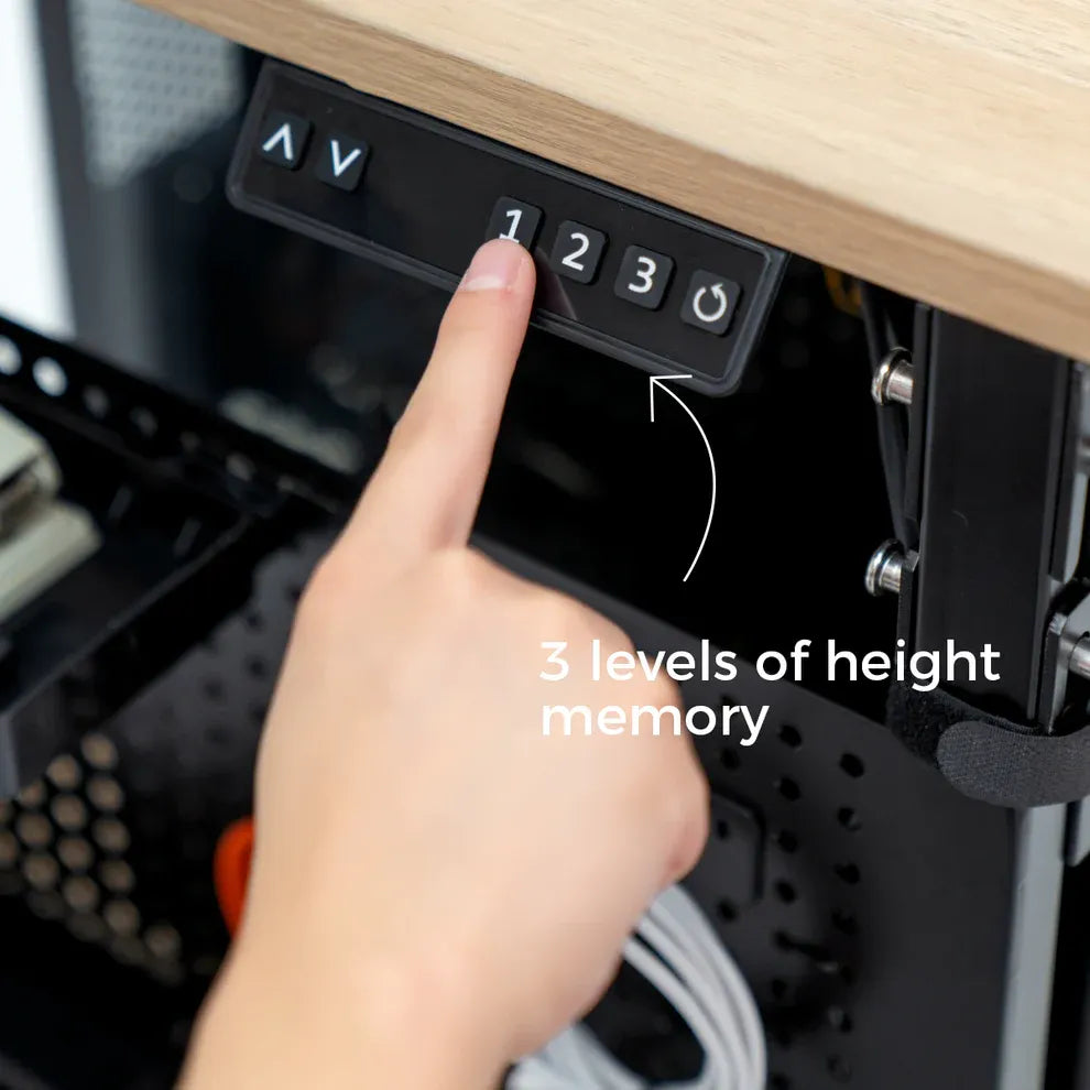 Ingrem Floating Table - White (Right Rudder)