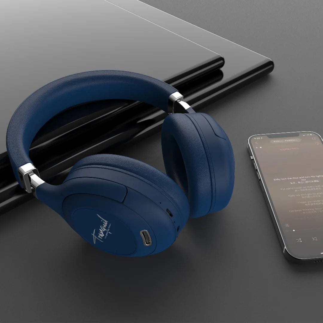 Pawa Tranquil ANC Wireless Headphone - Blue